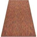 D&eacute;coration sur Grenoble : Tapis Rugsx Moderno FISY tapis SIZAL 20774 Carr&eacute;s, m&eacute;lange 140x190 cm Rouge 140x190 cm. . Maison & D&eacute;co > Tapis.