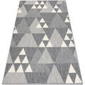 Tapis Rugsx Tapis SPRING 20409332 triangles, &agrave; cordes, &agrave; 160x230 cm Gris 160x230 cm. . Maison & D&eacute;co > Tapis. Grenoble
