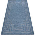 Tapis Rugsx Tapis SIZAL PATIO 3071 grec tiss&eacute; &agrave; 155x220 cm Bleu 155x220 cm. . Maison & D&eacute;co > Tapis. Grenoble