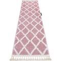 Tapis Rugsx Le tapis, le tapis de couloir BERBERE 80x200 cm Rose 80x200 cm. . Maison & D&eacute;co > Tapis.