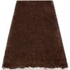 Tapis Rugsx Tapis de lavage moderne LAPIN shaggy, antid&eacute;rapan 180x270 cm Marron 180x270 cm. . Maison & D&eacute;co > Tapis.
