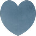 D&eacute;coration sur Grenoble : Tapis Rugsx Tapis SHAPE 3105 Shaggy C?ur - bleu 80x80 cm Bleu 80x80 cm. . Maison & D&eacute;co > Tapis.