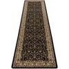 Tapis Rugsx Tapis, le tapis de couloir ROYAL ADR 70x300 cm Noir 70x300 cm. . Maison & D&eacute;co > Tapis.