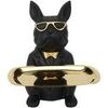 Statuettes et figurines La Chaise Longue Statue Bulldog noir vide-poche Noir Unique. . Maison & D&eacute;co > Statuettes et figurines.