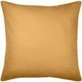 Linge de maison sur Grenoble : Taies d'oreillers, traversins Stof Une Taie d'oreiller Couleur Curry en coton Bio