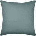 Linge de maison sur Grenoble : Taies d'oreillers, traversins Stof Une Taie d'oreiller Couleur Eucalyptus en coton Bio