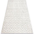Tapis Rugsx Tapis SANTO SIZAL 58380 hexagone beige 200x290 cm Beige 200x290 cm. . Maison & D&eacute;co > Tapis.