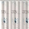 Rideaux, stores Unimasa Rideau de douche ZEN Nature Blanc 180x200 cm. . Maison & D&eacute;co > Rideaux, stores.