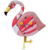 Horloges Enesco Horloge Allen Flamant Rose