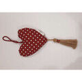 Linge de maison sur Grenoble : Coussins Soleil D'Ocre Love Rouge 10x15 cm. . Maison & D&eacute;co > Coussins.