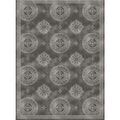 D&eacute;coration sur Grenoble : Tapis Autrefois Tapis arabesques proven&ccedil;ales 130 x 180 cm Marron 130x180 cm. . Maison & D&eacute;co > Tapis.