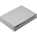 Linge de maison sur Grenoble : Draps housse Stof Drap Housse en coton Bio Couleur Gris perle - 140 x 190 cm