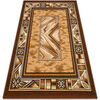Tapis Rugsx BCF Tapis Morad OPAL cadre, classique - 80x150 cm Dor&eacute; 80x150 cm. . Maison & D&eacute;co > Tapis.
