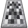 Tapis Rugsx BCF Tapis Morad RAFIA Rectangles, g&eacute;om&eacute;trique - 120x170 cm Gris 120x170 cm. . Maison & D&eacute;co > Tapis.