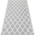 Tapis Rugsx BCF Tapis Morad TRELIS Treillis marocain - 140x200 cm Gris 140x200 cm. . Maison & D&eacute;co > Tapis.