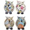 Statuettes et figurines Signes Grimalt Owl Figure 4 Unit&eacute;s Blanc Unique. . Maison & D&eacute;co > Statuettes et figurines.