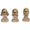 Statuettes et figurines Signes Grimalt Figure Monk 3 Unit&eacute;s Dor&eacute; Unique. . Maison & D&eacute;co > Statuettes et figurines.