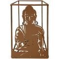 D&eacute;coration sur Grenoble : Bougeoirs, photophores Signes Grimalt Bouddha Porta Avec Verre Marron Unique. . Maison & D&eacute;co > Bougeoirs, photophores.