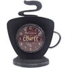 Horloges Signes Grimalt Horloge De Tasse De Caf&eacute; Vintage Noir Unique. . Maison > Horloges.