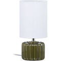 Luminaire sur Grenoble : Lampes &agrave; poser Ixia Lampe verte en c&eacute;ramique 28 cm Vert Unique. . Maison & D&eacute;co > Lampes &agrave; poser.