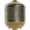 Bougies, diffuseurs Item International Diffuseur d'huiles essentielles lumineux LED Marron Unique. . Maison & D&eacute;co > Bougies, diffuseurs.
