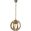 Luminaire sur Grenoble : Lustres, suspensions et plafonniers Denzzo Suspension globe moderne en m&eacute;tal dor&eacute; 23 cm Dor&eacute; Unique. . Maison & D&eacute;co > Lustres, suspensions et plafonniers.