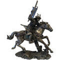 D&eacute;coration sur Grenoble : Statuettes et figurines Parastone Statue samurai &agrave; cheval aspect bronze Dor&eacute; Unique. . Maison & D&eacute;co > Statuettes et figurines.