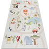 Tapis Rugsx Tapis lavable BAMBINO 1165 zoo pour les 80x150 cm Beige 80x150 cm. . Maison & D&eacute;co > Tapis.