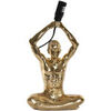 Lampes &agrave; poser Item International Lampe &agrave; poser homme dor&eacute; 25 cm Dor&eacute; Unique. . Maison & D&eacute;co > Lampes &agrave; poser.
