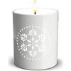 Bougies, diffuseurs Heart And Home Bougie ange d'hiver Blanc Unique. . Maison & D&eacute;co > Bougies, diffuseurs.