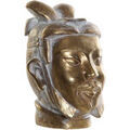 Statuettes et figurines Item International T&ecirc;te de Guerrier de l'Arm&eacute;e de Terre Cuite en r&eacute;sine dor&eacute; Dor&eacute; Unique. . Maison & D&eacute;co > Statuettes et figurines. Grenoble