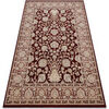 Tapis Rugsx Tapis Laine JADE 45009/301 Frame, fleurs rouge 200x300 cm Rouge 200x300 cm. . Maison & D&eacute;co > Tapis.