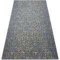 Tapis Rugsx Tapis Laine JADE 45015/900 Ornement bleu / 67x130 cm Bleu 67x130 cm. . Maison & D&eacute;co > Tapis. Grenoble