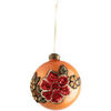 D&eacute;corations de no&euml;l Jolipa Boule de no&euml;l broderie fleur en sequins Orange Unique. . Maison & D&eacute;co > D&eacute;corations de no&euml;l.