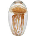 D&eacute;coration sur Grenoble : Statuettes et figurines Signes Grimalt Presse papier M&eacute;duse ocre en verre 12 cm Orange Unique. . Maison & D&eacute;co > Statuettes et figurines.