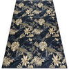 Tapis Rugsx Tapis lavable ANDRE 1311 Feuilles de monst&egrave;re 80x150 cm Noir 80x150 cm. . Maison & D&eacute;co > Tapis.