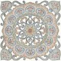 Tableaux, toiles Item International Bas relief en bois motif fleur