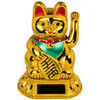 Statuettes et figurines Out Of The Blue Figurine solaire chat porte bonheur or Dor&eacute; Unique. . Maison & D&eacute;co > Statuettes et figurines.