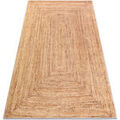 Tapis Rugsx Tapis lavable ANDRE 1017 Tresser antid&eacute;rapant - 160x220 cm Beige 160x220 cm. . Maison & D&eacute;co > Tapis.