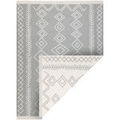 Tapis Rugsx Tapis TWIN 23000 Boho, Coton, double face, 120x170 cm Gris 120x170 cm. . Maison & D&eacute;co > Tapis.