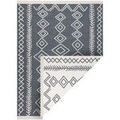 Tapis Rugsx Tapis TWIN 23000 Boho, Coton, double face, 100x200 cm Noir 100x200 cm. . Maison & D&eacute;co > Tapis.