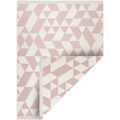 Tapis Rugsx Tapis TWIN 22992 g&eacute;om&eacute;trique, Coton, double face 140x190 cm Rose 140x190 cm. . Maison & D&eacute;co > Tapis.