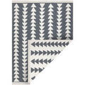 Tapis Rugsx Tapis TWIN 22994 g&eacute;om&eacute;trique, triangles Coton, d 180x270 cm Noir 180x270 cm. . Maison & D&eacute;co > Tapis.