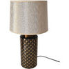 Lampes &agrave; poser Imori Lampe de table art d&eacute;co noir et or 49 cm Noir Unique. . Maison & D&eacute;co > Lampes &agrave; poser.