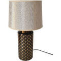 Luminaire sur Grenoble : Lampes &agrave; poser Imori Lampe de table art d&eacute;co noir et or 49 cm Noir Unique. . Maison & D&eacute;co > Lampes &agrave; poser.