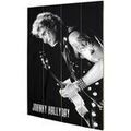 D&eacute;coration sur Grenoble : Tableaux, toiles Impact Et Strat&eacute;gie Plaque d&eacute;corative Lone Wolf en bois Johnny Hallyday Noir Unique. . Maison > Tableaux, toiles.