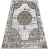 Tapis Rugsx Tapis LIRA E1468 Rosette, structur&eacute;, moderne, gla 140x190 cm Gris 140x190 cm. . Maison & D&eacute;co > Tapis.