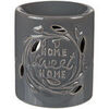 Bougies, diffuseurs Out Of The Blue Br&ucirc;le-Parfum home sweet home en c&eacute;ramique grise Gris Unique. . Maison & D&eacute;co > Bougies, diffuseurs.