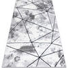 Tapis Rugsx Tapis moderne COZY Polygons, g&eacute;om&eacute;trique, triang 120x170 cm Gris 120x170 cm. . Maison & D&eacute;co > Tapis.