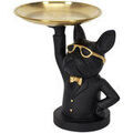 Statuettes et figurines La Chaise Longue Statue Bulldog vide-poche Noir Unique. . Maison & D&eacute;co > Statuettes et figurines.